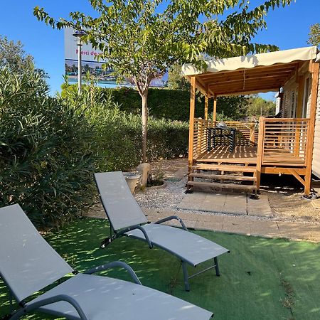 Mobilhome La Carabasse Vias Plage Bagian luar foto