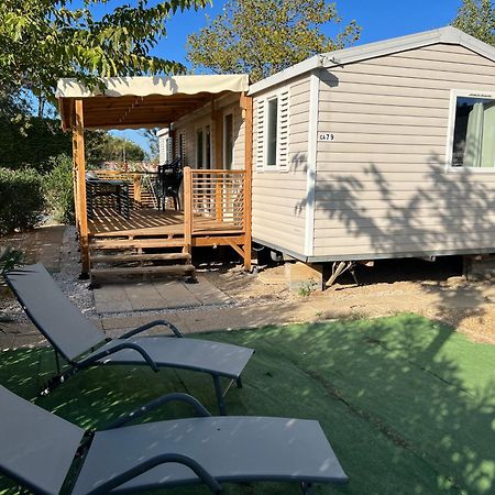 Mobilhome La Carabasse Vias Plage Bagian luar foto