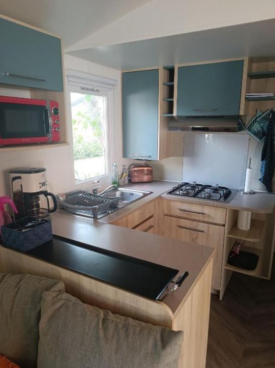 Mobilhome La Carabasse Vias Plage Bagian luar foto