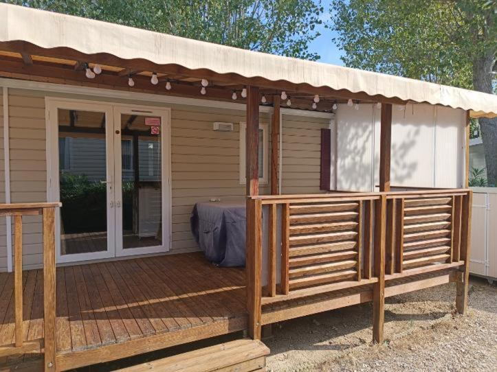 Mobilhome La Carabasse Vias Plage Bagian luar foto