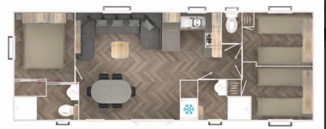 Mobilhome La Carabasse Vias Plage Bagian luar foto