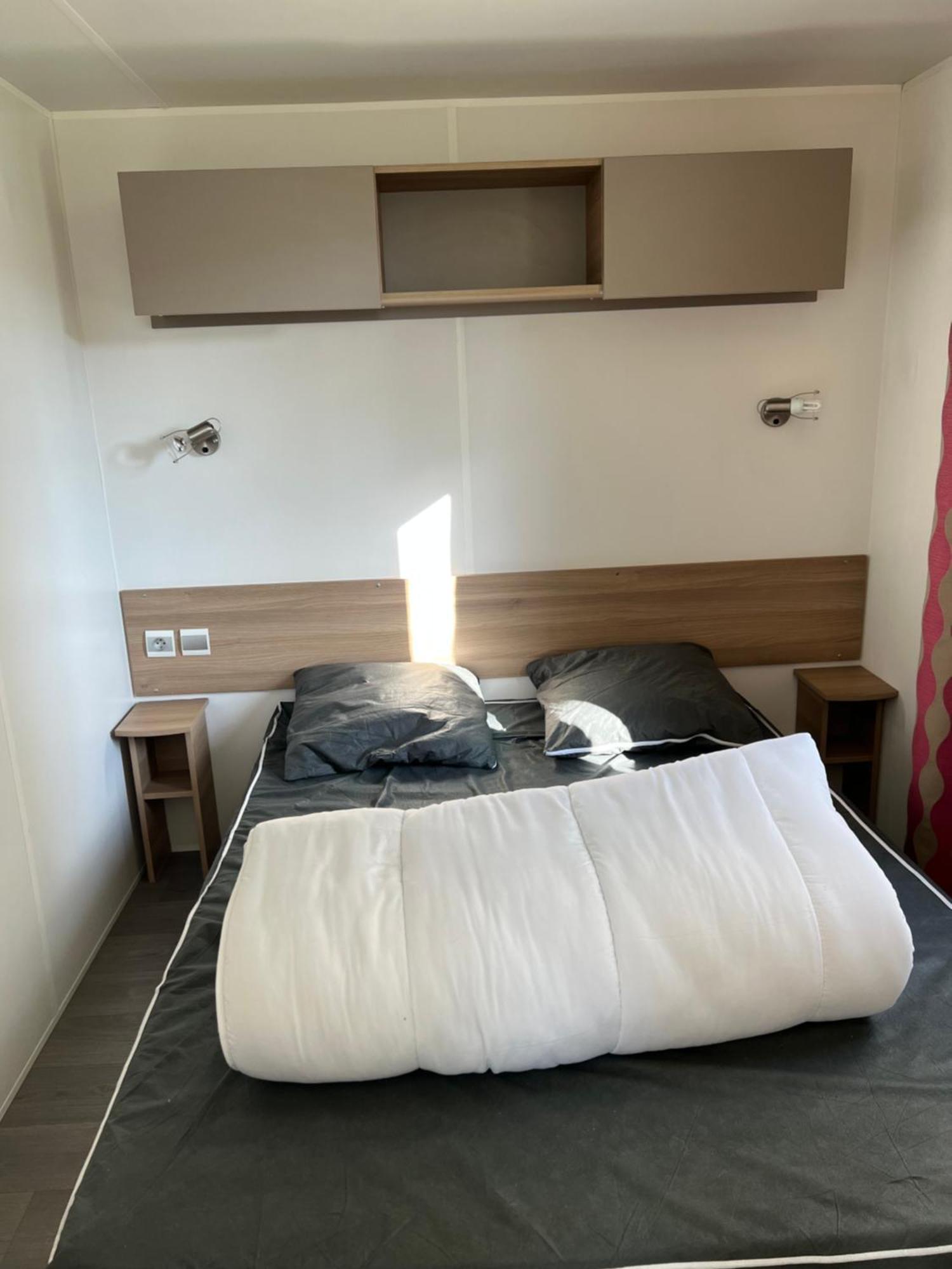 Mobilhome La Carabasse Vias Plage Bagian luar foto