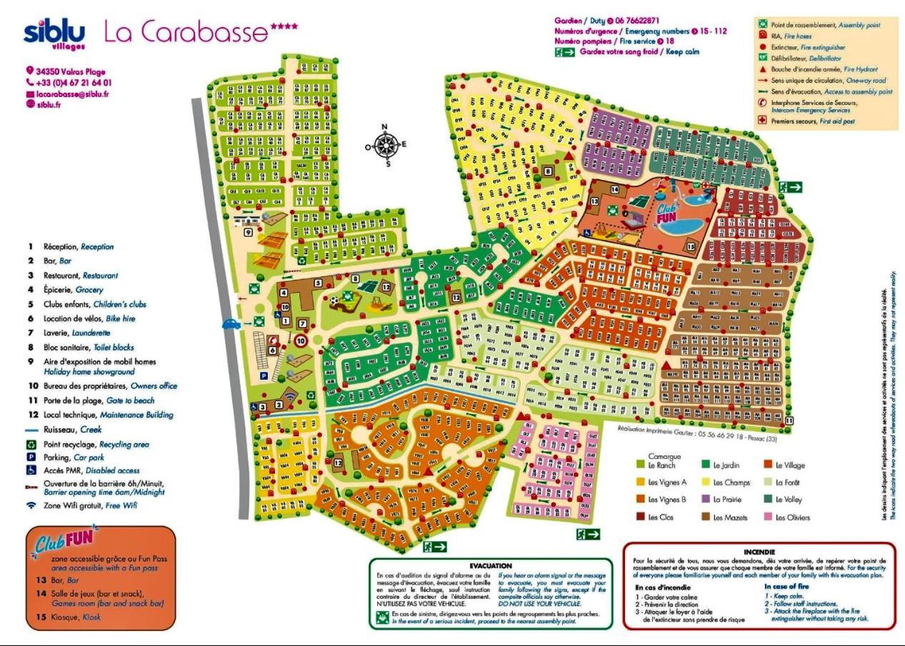 Mobilhome La Carabasse Vias Plage Bagian luar foto