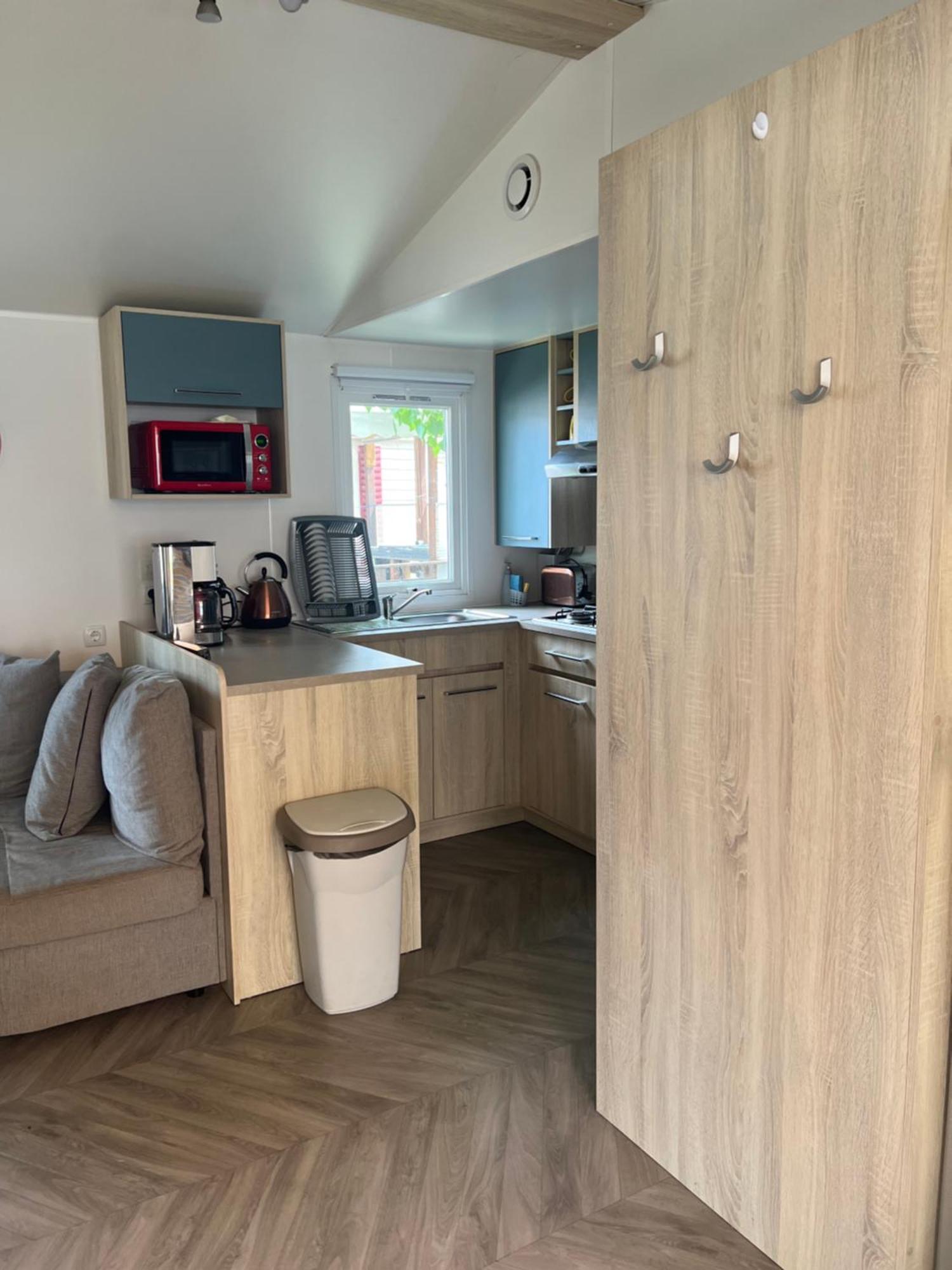 Mobilhome La Carabasse Vias Plage Bagian luar foto