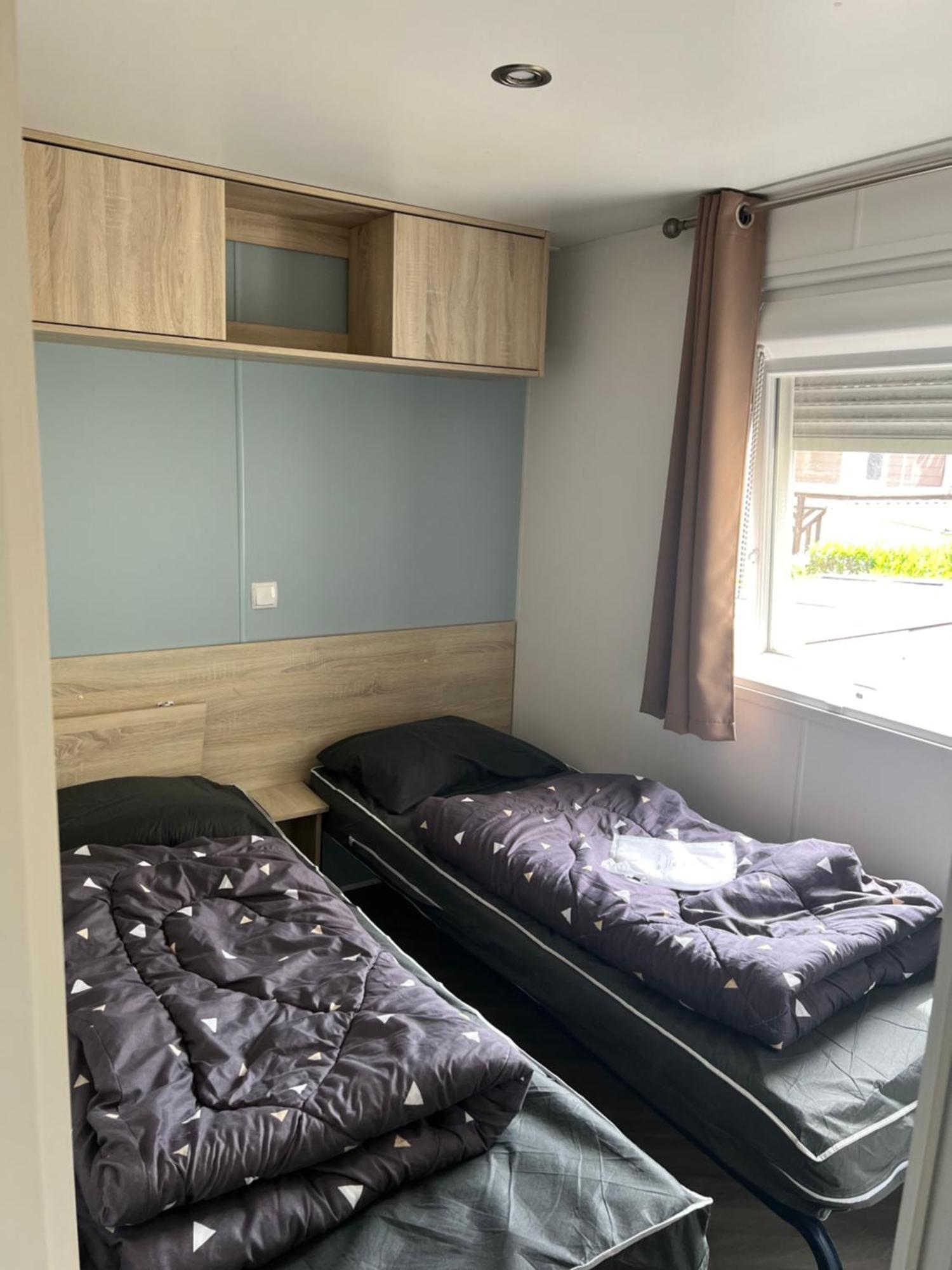 Mobilhome La Carabasse Vias Plage Bagian luar foto