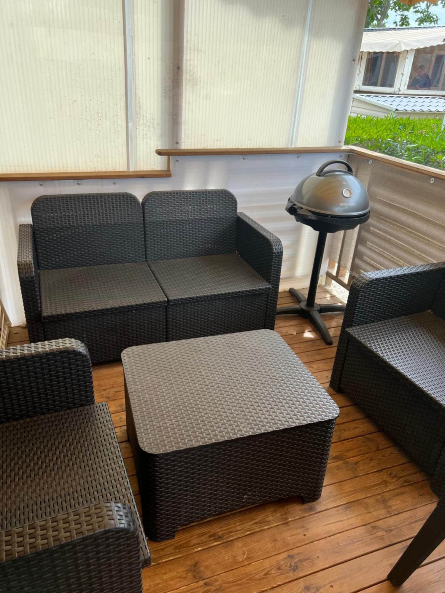 Mobilhome La Carabasse Vias Plage Bagian luar foto